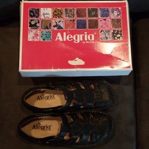 Alegria size 8 (Euro 38), Pesca Slip on Sandals